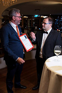 Australian Web Awards handover